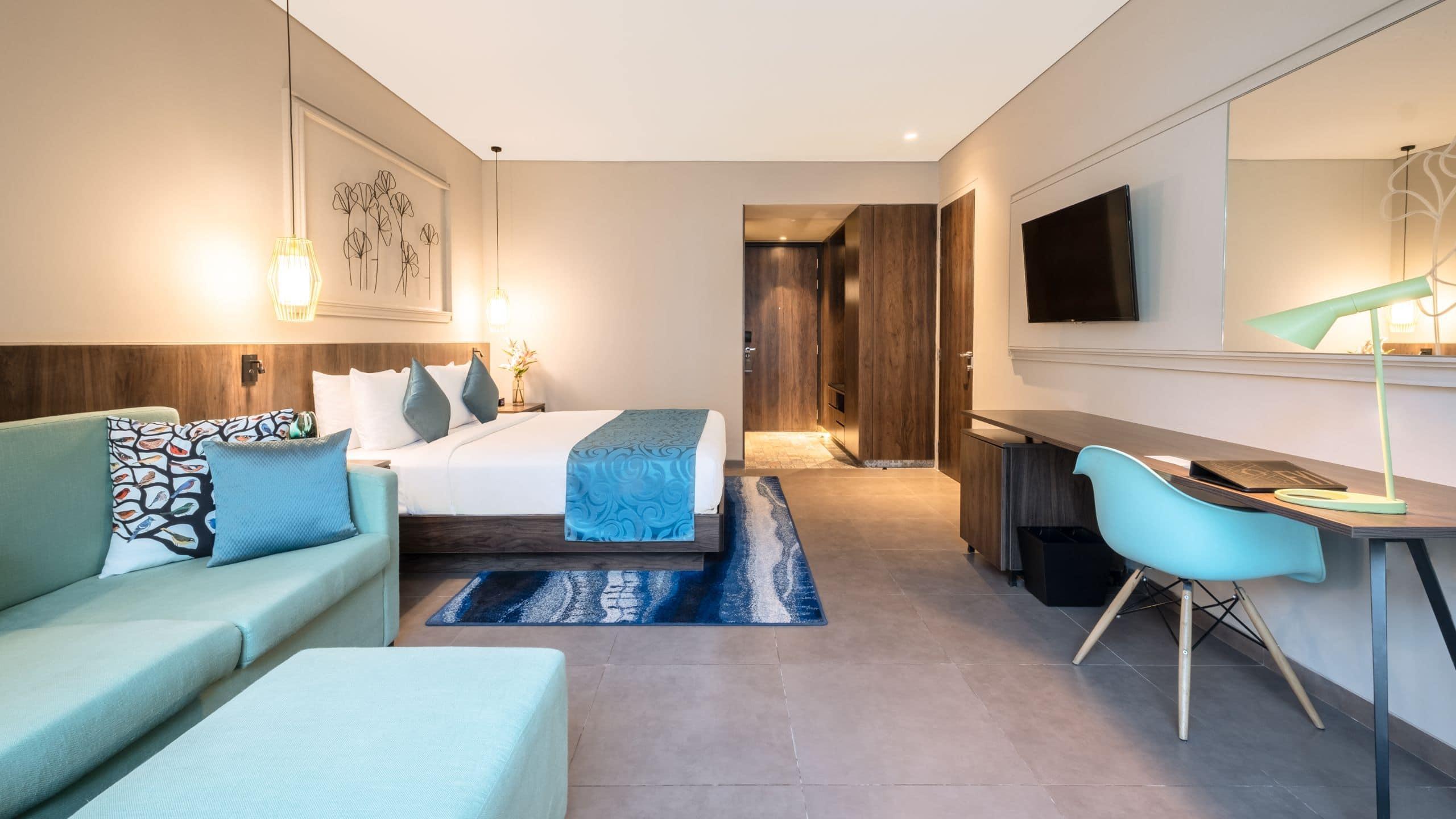 Hyatt Centric Candolim Goa Bagian luar foto A room at the hotel