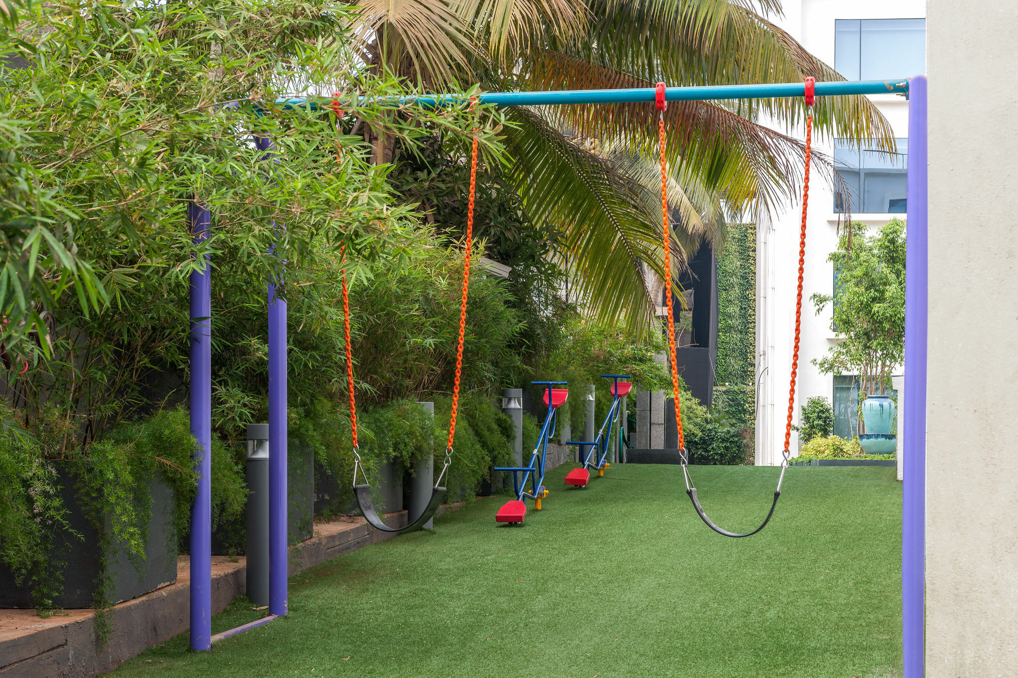 Hyatt Centric Candolim Goa Bagian luar foto Playground at the school